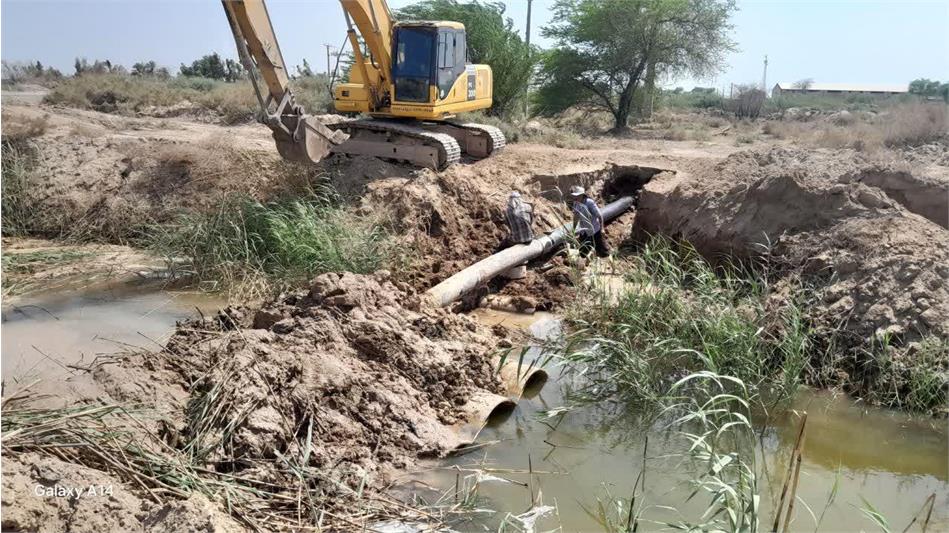 رفع مشکل آبرسانی به روستاهای مسیر رامزیه اهواز در کوتاه ترین زمان