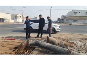 بازدید مهندس عبیداوی از مناطق کمپلو و کیان‌شهر