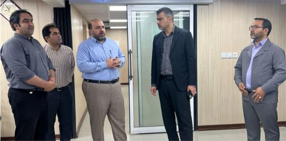 از شبکه توزیع آب تا سامانه ۱۲۲؛ بازدید و دیدار صمیمی مدیرعامل با کارکنان آبفا اهواز