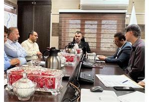 نشست هم‌اندیشی مدیرعامل شرکت آب و فاضلاب اهواز با مسئولین حوزه فاضلاب1