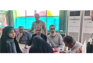 برگزاری میز خدمت شرکت آب و فاضلاب اهواز1