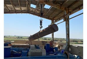 سرعت بخشیدن به طرح ارتقا و بازسازی اسکله و تصفیه‌خانه آب گلستان اهواز2