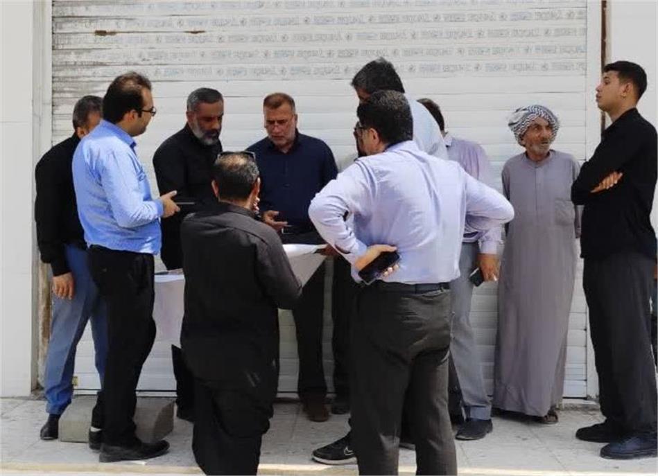 بازدید مدیرعامل شرکت آبفا اهواز از عملیات اصلاح شبکه آب در ملاشیه