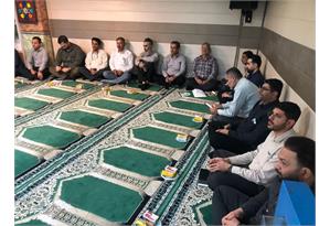 آیین گرامیداشت هفته دفاع مقدس در شرکت آب و فاضلاب اهواز3