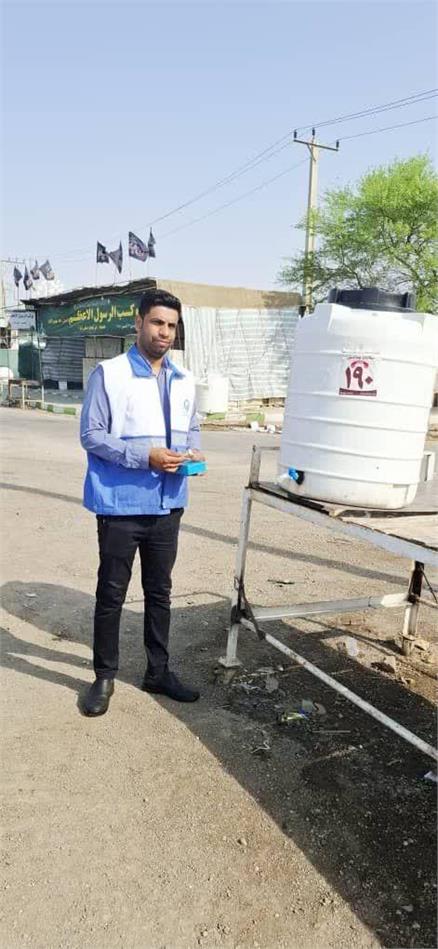 آبفا اهواز در مسیر اربعین