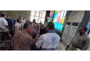 میز خدمت شرکت آب و فاضلاب اهواز برگزار شد4