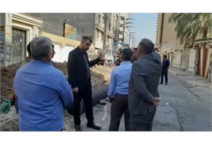 اجرای اقدامات پیشگیرانه برای کمک به دفع آب‌های سطحی در نقاط بحرانی شهر1