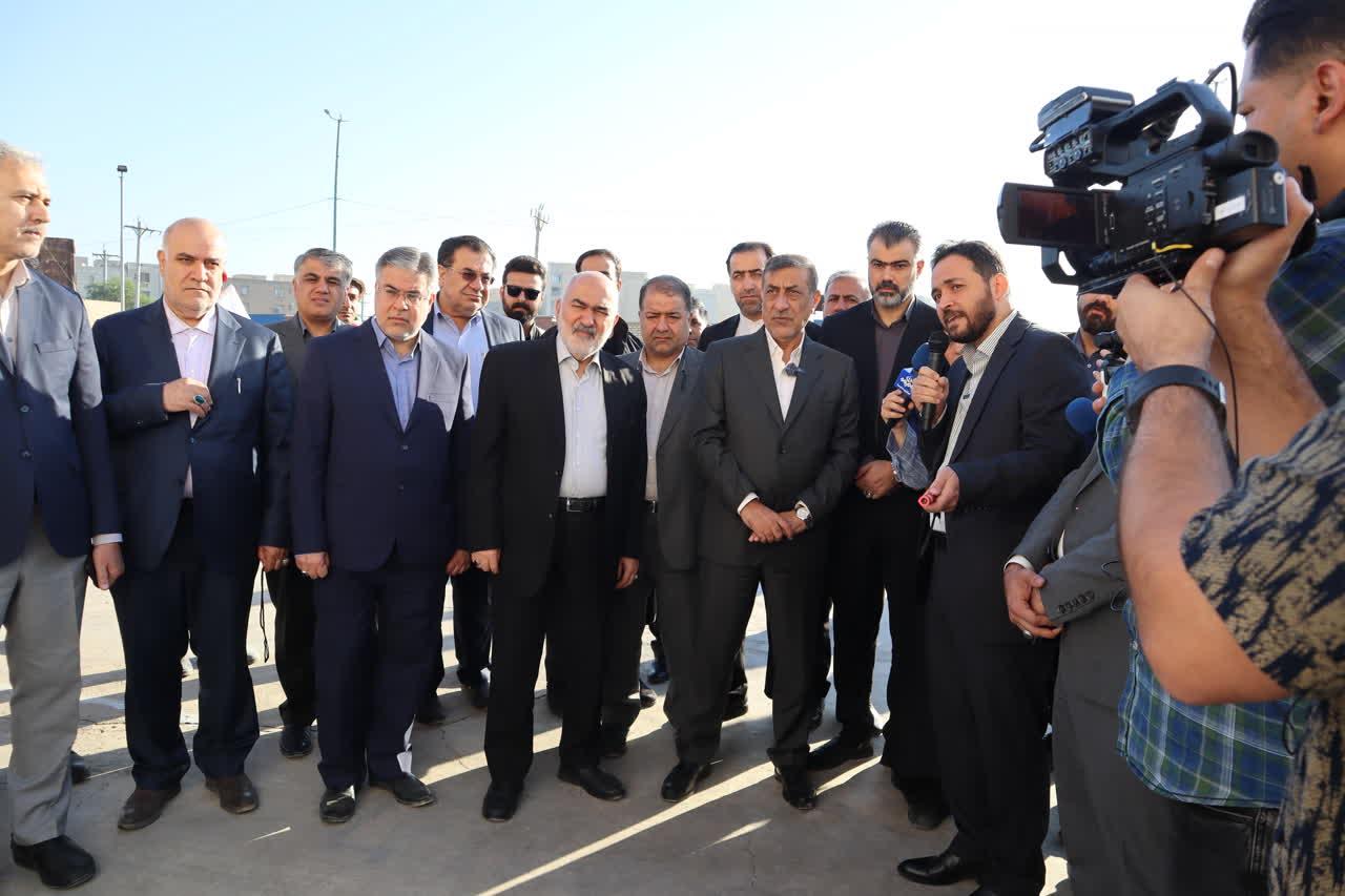 بازدید دکتر قائم‌پناه، معاون اجرایی رئیس جمهور از ایستگاه پمپاژ فاضلاب ملی‌راه1