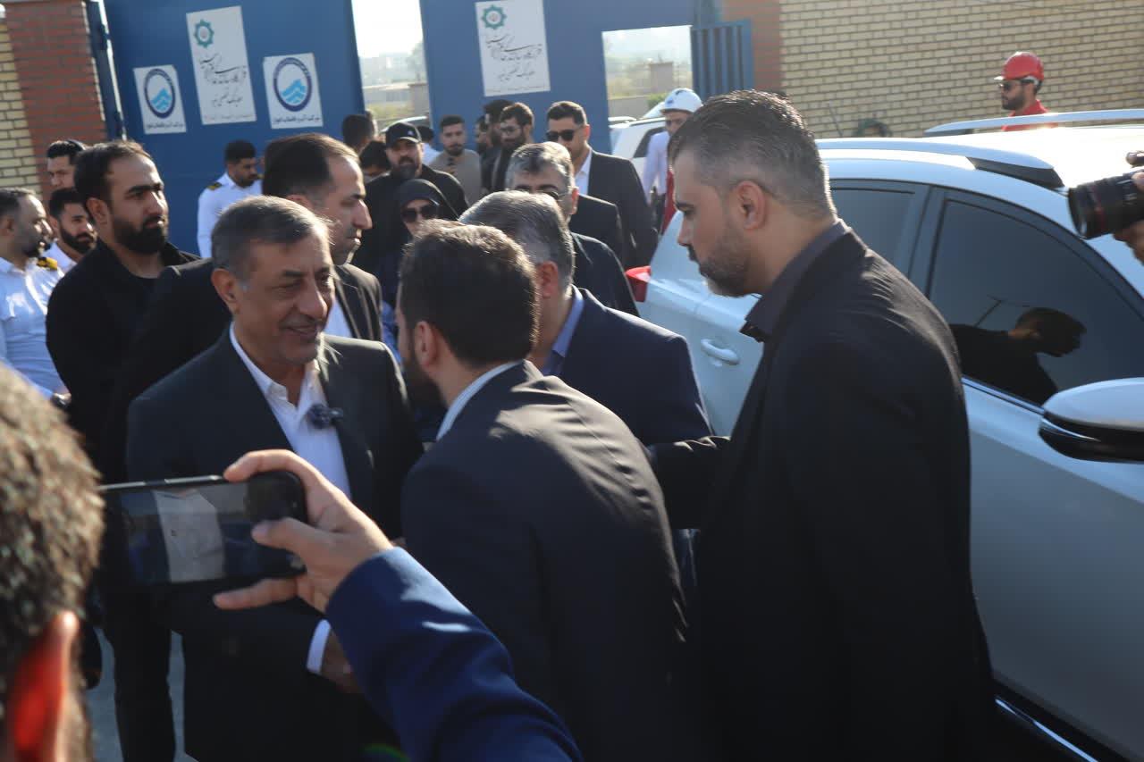 بازدید دکتر قائم‌پناه، معاون اجرایی رئیس جمهور از ایستگاه پمپاژ فاضلاب ملی‌راه4
