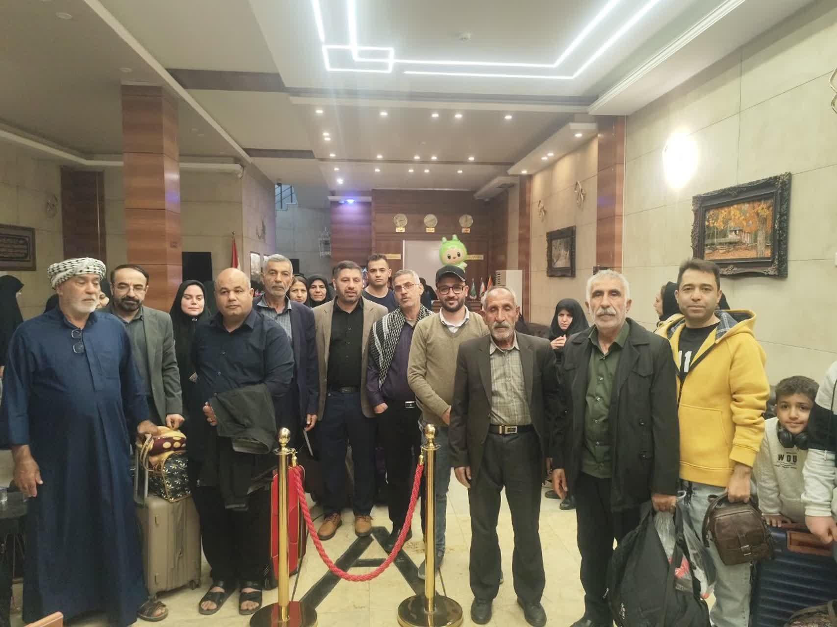 اعزام خانواده‌های شهدا و ایثارگران شرکت آبفا اهواز به زیارت عتبات عالیات2