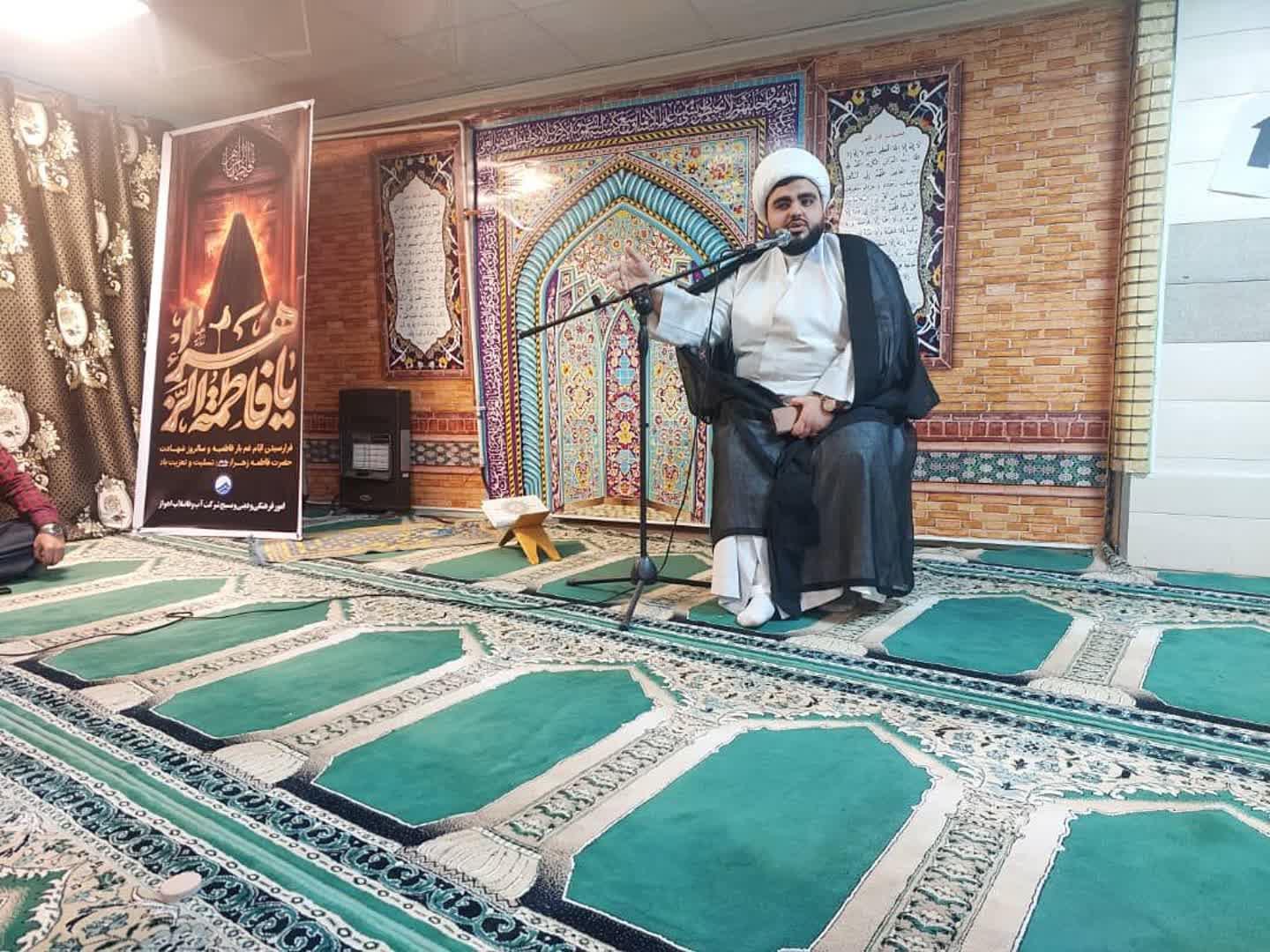 برگزاری مراسم سوگواری حضرت فاطمه الزهرا«س»2