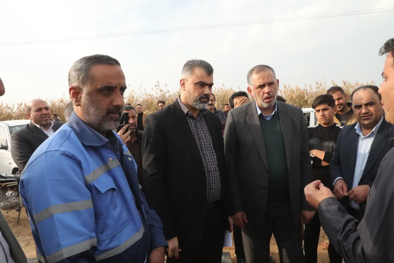 آیین کلنگ‌زنی پروژه آبرسانی به روستاهای حلاف6