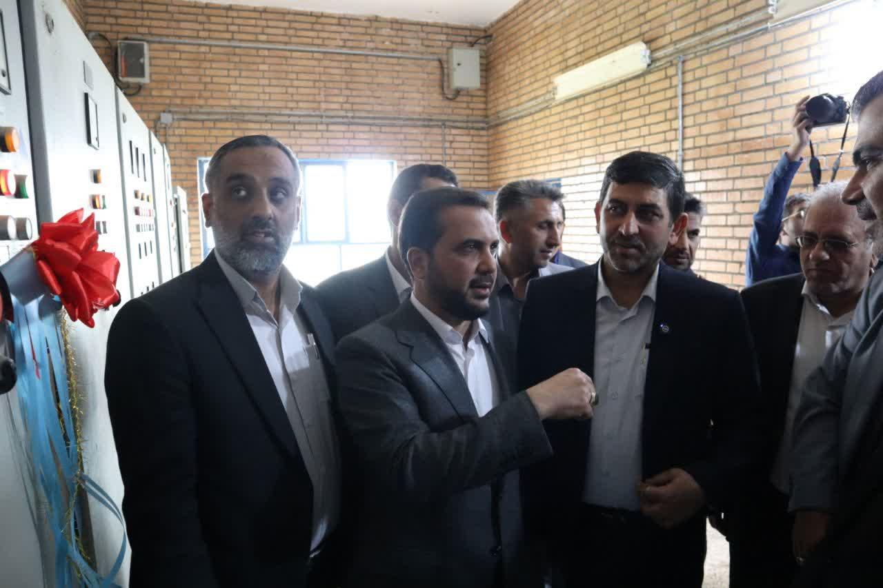 آیین بهره‌برداری از پروژه‌های آبرسانی شهرستان کارون3