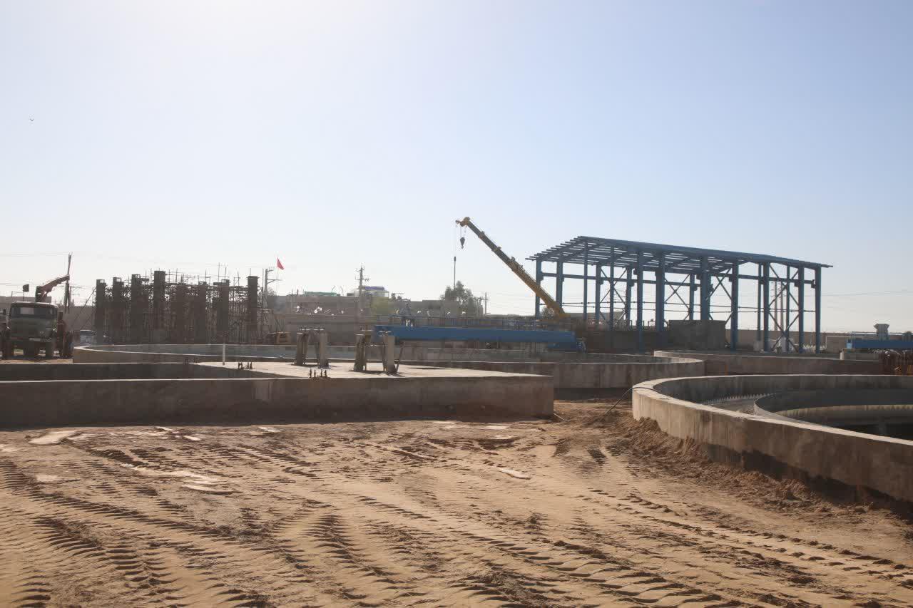 بازدید مدیرعامل شرکت مهندسی آبفا کشور از تصفیه‌خانه فاضلاب غرب اهواز4