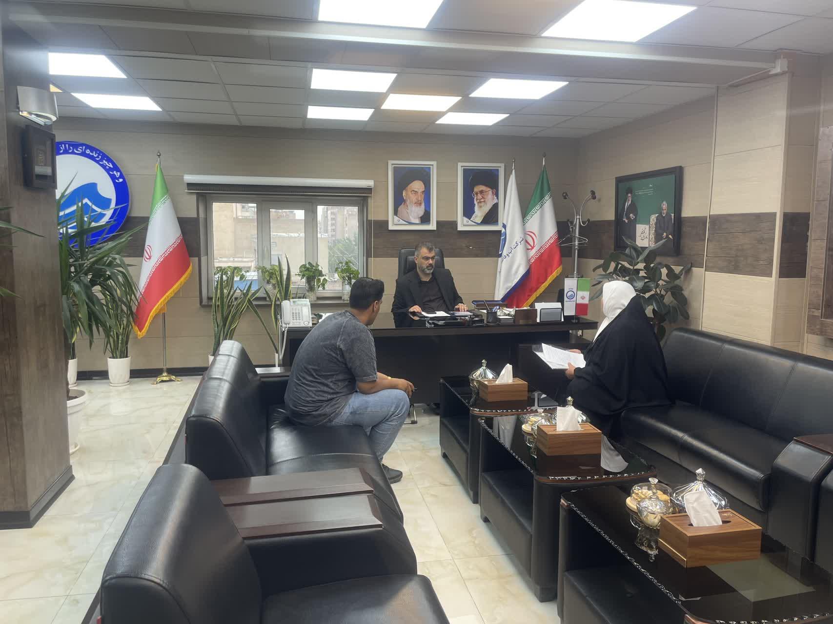 ملاقات عمومی مدیرعامل شرکت آب و فاضلاب اهواز1
