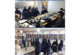 بازدید کارشناسان شرکت ملی مناطق نفت‌خیز جنوب از آزمایشگاه مرکزی آب اهواز