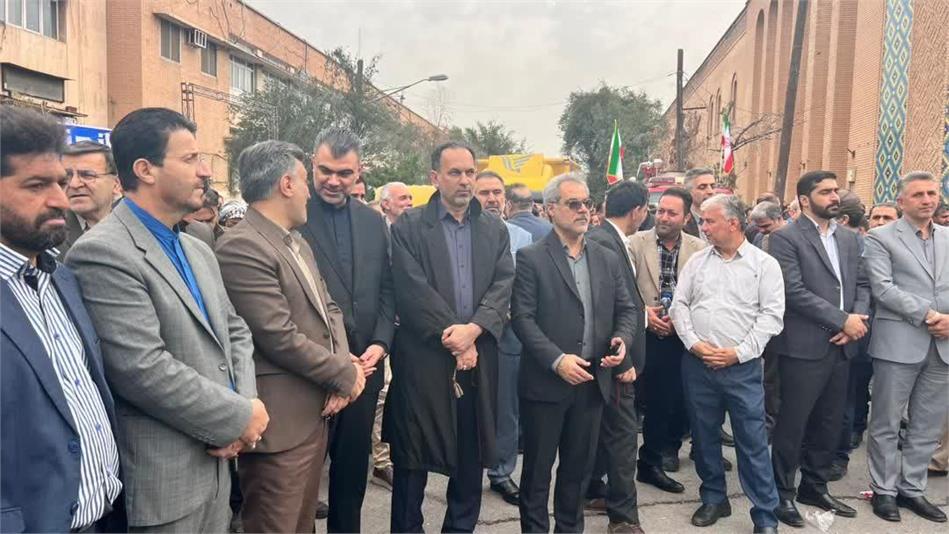 پیام تشکر مهندس عبیداوی از کارکنان شرکت آب و فاضلاب اهواز