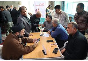 حضور مدیرعامل شرکت آبفا اهواز در نماز جمعه