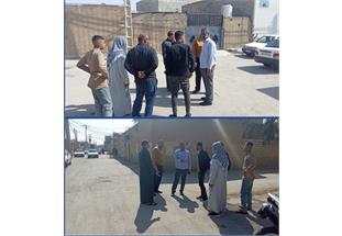 بازدید میدانی معاون بهره‌برداری و توسعه آب از وضعیت آب منطقه ملاشیه اهواز