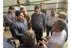 بازدید میدانی مدیرعامل شرکت آبفا اهواز از محلات شهرستان کارون1