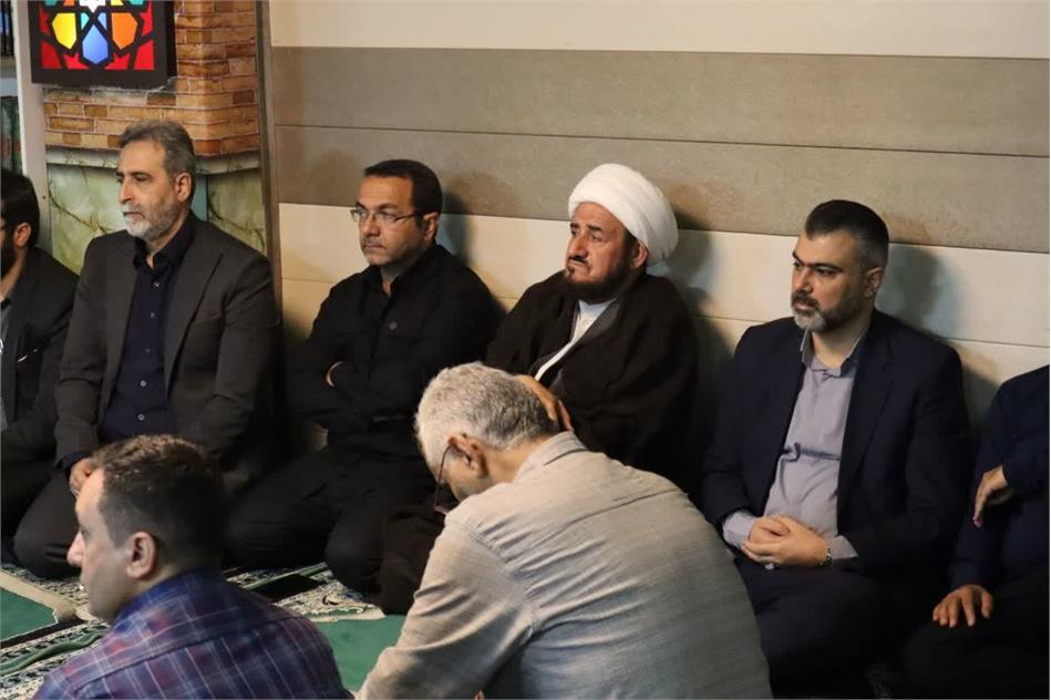 مراسم گرامیداشت اربعین رهبر شهید و جمعی از فرماندهان