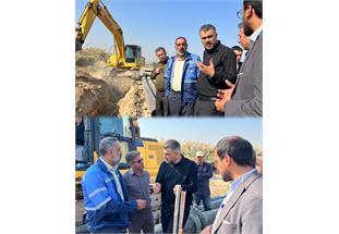 تاکید مهندس عبیداوی بر تسریع پروژه تلبومه