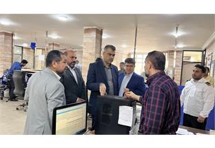 بازدید مهندس عبیداوی از اجرای طرح تسهیلات مشترکین