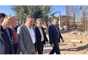 بازدید مدیرعامل شرکت مهندسی آبفا کشور از تصفیه‌خانه فاضلاب غرب اهواز9