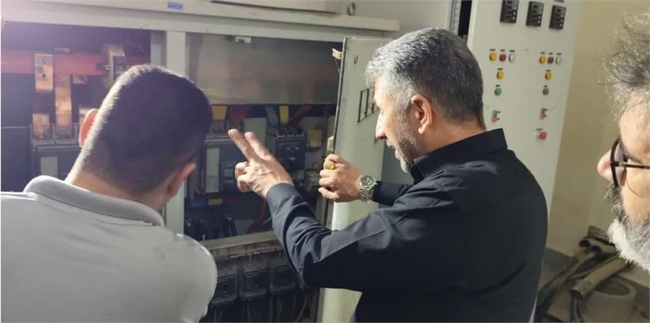 اورهال تابلوهای برق ایستگاه پمپاژ آبرسانی روستاهای گمبوعه و شموس