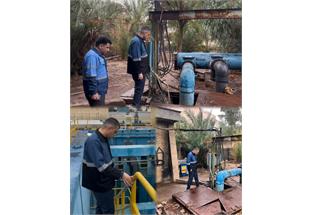 آماده‌باش شرکت آبفا اهواز و کاهش محسوس آب‌گرفتگی معابر