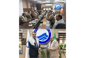 نشست صمیمانه بسیجیان با مدیرعامل شرکت آب و فاضلاب اهواز