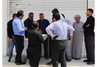 بازدید مدیرعامل شرکت آبفا اهواز از عملیات اصلاح شبکه آب در ملاشیه