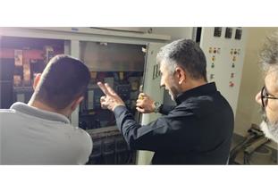 اورهال تابلوهای برق ایستگاه پمپاژ آبرسانی روستاهای گمبوعه و شموس