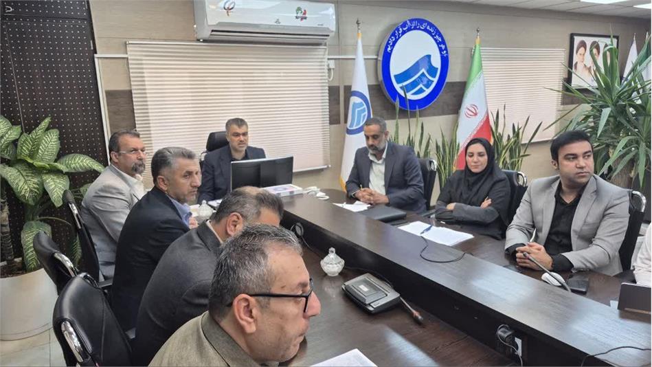 نشست مدیرعامل آبفا اهواز با معاونت بهره‌برداری شرکت مهندسی آبفا کشور
