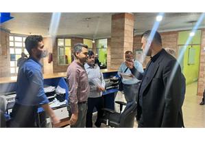 بازدید مدیرعامل شرکت آب و فاضلاب اهواز از ادارات مشترکین مناطق ۱، ۴ و ۸ 2