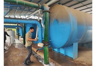 راه‌اندازی سیستم فیلتراسیون مجتمع آبرسانی حاشیه دز