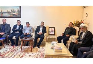 دیدار با خانواده شهید آرویش