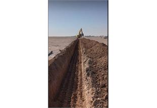 مراحل پایانی عملیات تامین آب پایدار روستای سلمانه