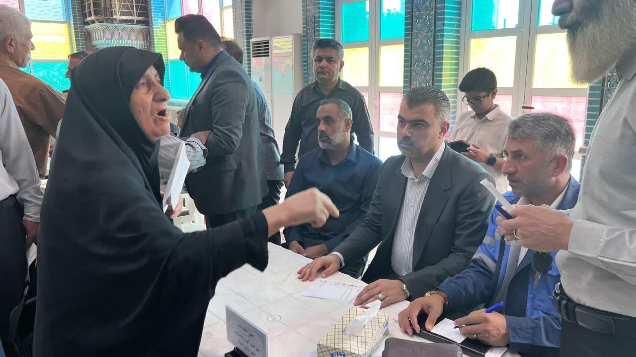 برگزاری میز خدمت شرکت آب و فاضلاب اهواز1