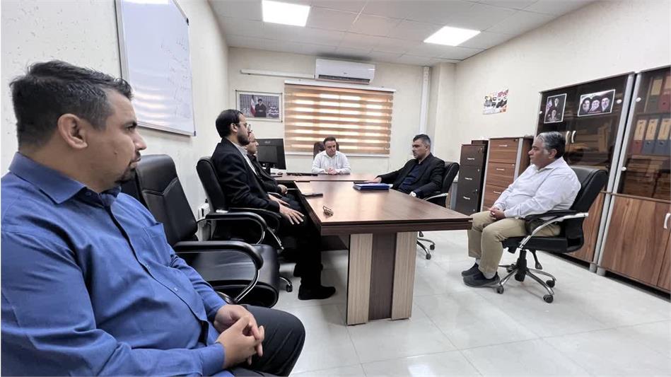 بازدید مدیرعامل شرکت آبفا اهواز از واحد فناوری اطلاعات