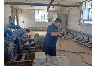 پایان عملیات اورهال تأسیسات آب خام در دهکده حمیدیه