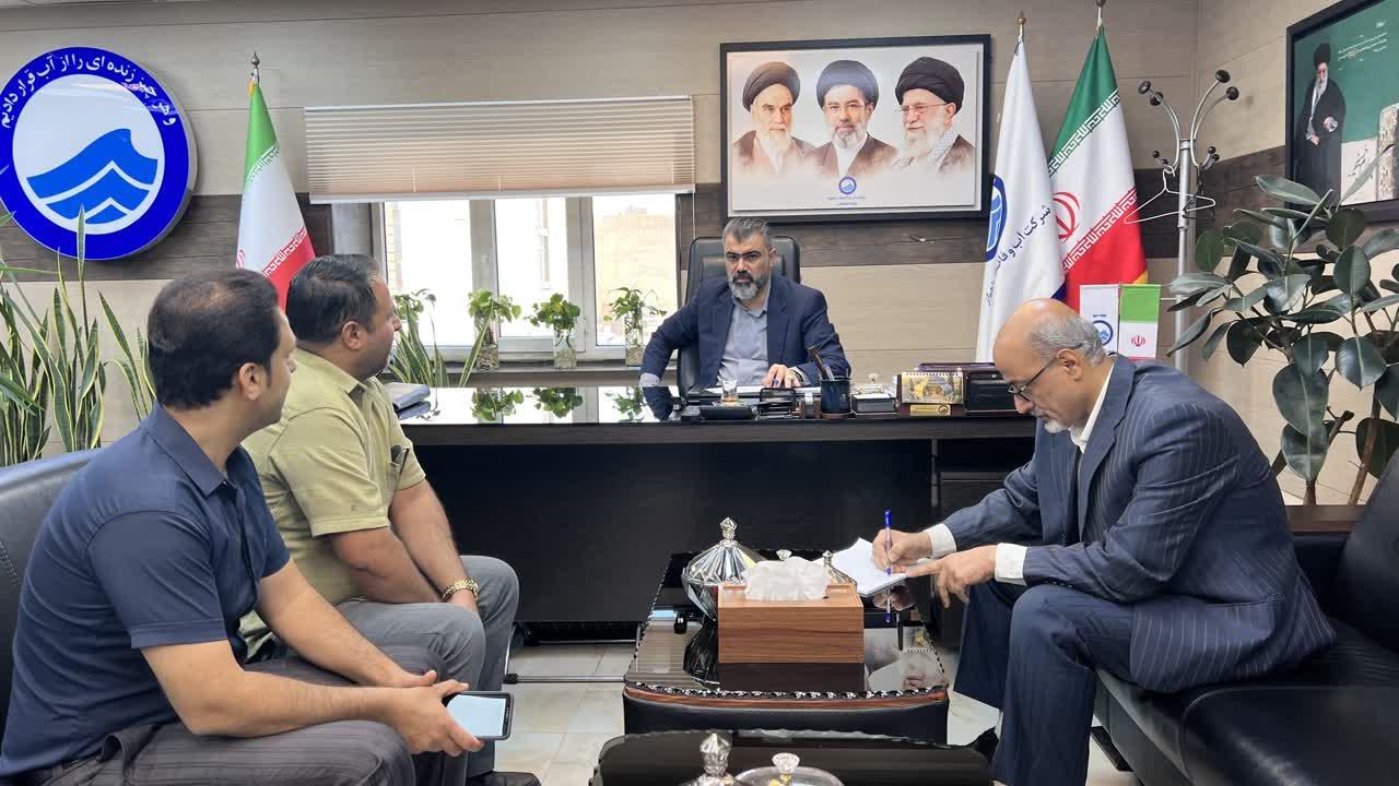 تداوم دیدارهای مردمی مدیرعامل شرکت آب و فاضلاب اهواز1