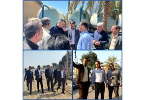 آغاز عملیات اجرایی خط انتقال سه کیلومتری آب خام تأسیسات شهدای ام‌الغری...
