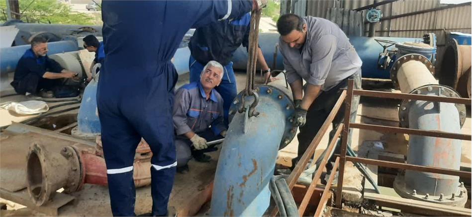 ارتقاء کیفیت آب آشامیدنی در تصفیه‌خانه گلستان اهواز