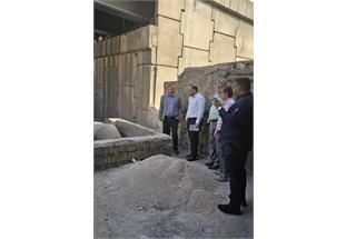 بازدید مشترک معاون بهره‌برداری و توسعه فاضلاب و شهردار منطقه ۲ از تأسیسات فاضلاب اهواز