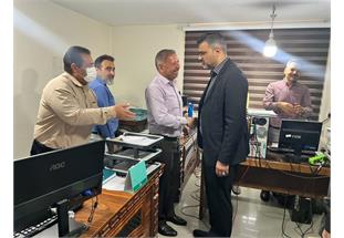 بازدید مدیرعامل آبفا اهواز از معاونت مشترکین و درآمد و معاونت بهره‌برداری و توسعه فاضلاب