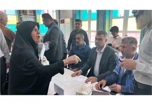 برگزاری میز خدمت شرکت آب و فاضلاب اهواز