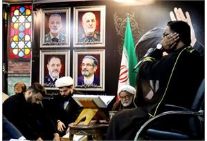 مراسم گرامیداشت اربعین رهبر شهید و جمعی از فرماندهان4