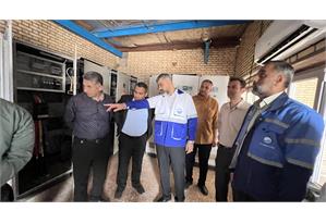 بازدید مهندس عبیداوی از تصفیه‌خانه‌های شهرستان باوی2