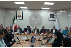 برگزاری نشست ستاد مدیریت بحران شهرستان اهواز